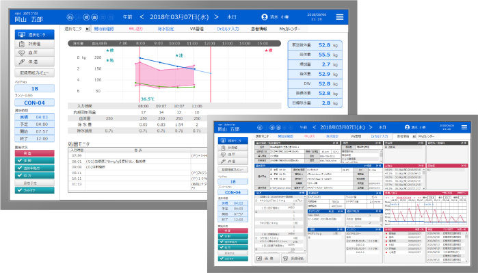 透析中情報支援システム CARE BOARD